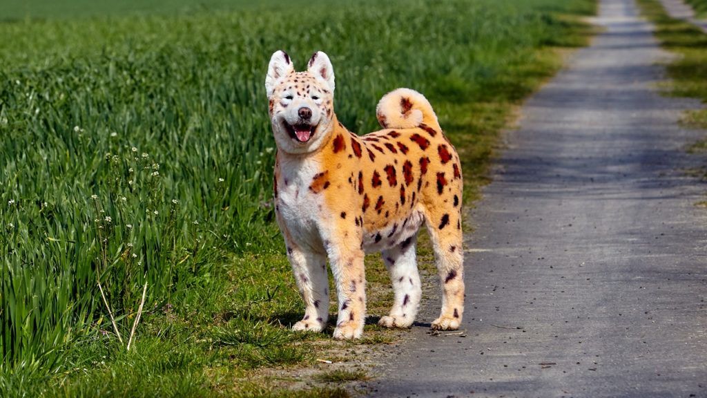 tinta para pelo de cachorro